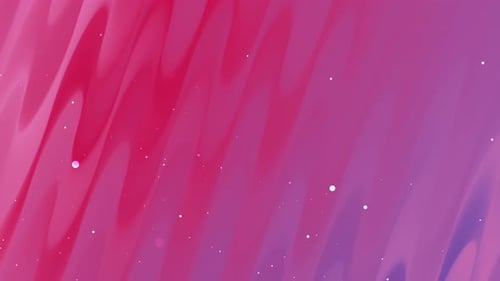 Abstract Fluid Waves Background Loop with Pink and Purple Colors