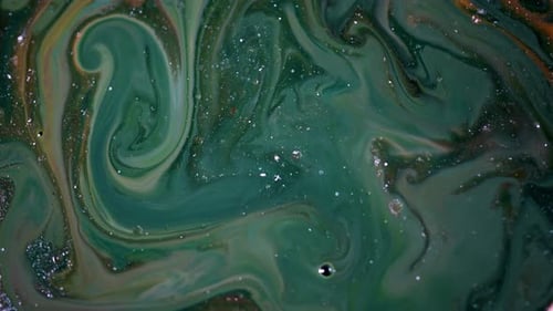 Abstract Background Marble Liquid Paint Wave Dark
