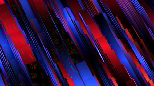 Dynamic Abstract Geometric Lines Motion Background