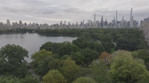 New York City's Central Park on an overcast day.
