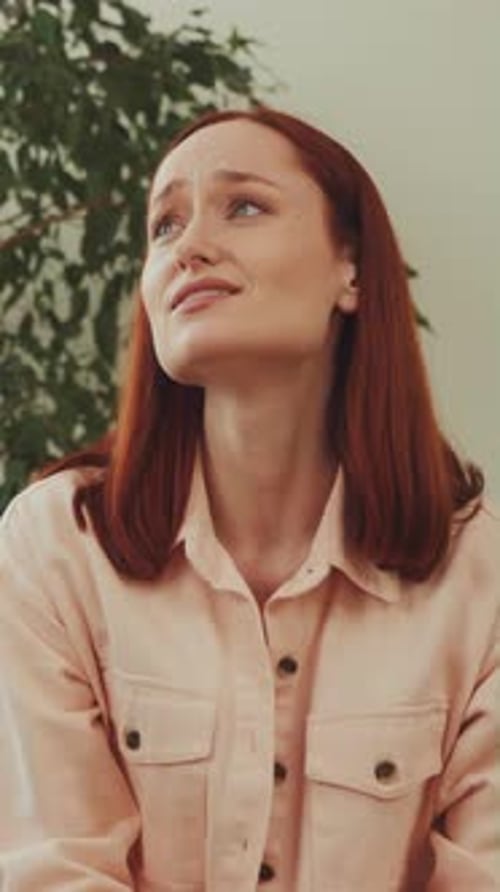 Vertical Screen Emotional Moment in Therapy