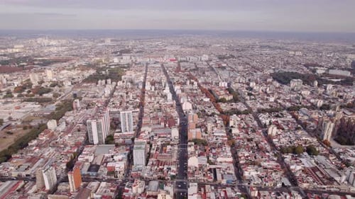 Buenos Aires Argentina Aerial shot