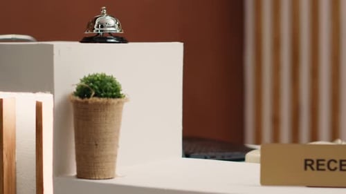 Resort Foyer Check in Reception Sign