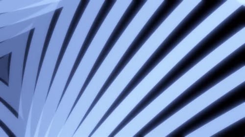 Dynamic Abstract Geometric Rotating Blue Lines Loop Background