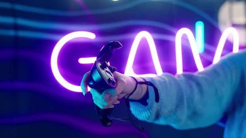 Joystick Vr-Spiel für Mädchen