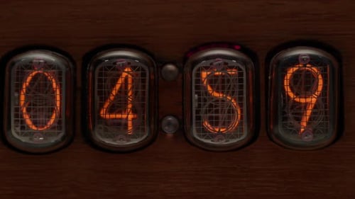 Retro Clock Showing 04