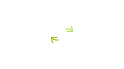 Minimalist Green Refresh Loop Icon Animation