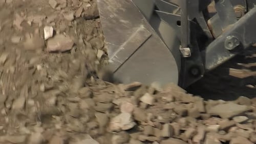 Excavator Loading Dirt