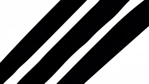 Dynamic Geometric Stripe Transition Reveal