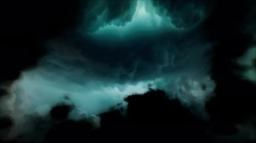Dramatic Storm Clouds Opening Title Reveal