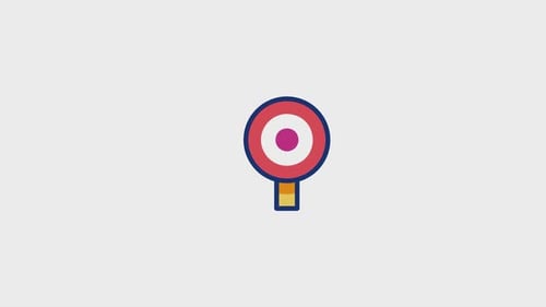 Animiertes Dart-Symbol