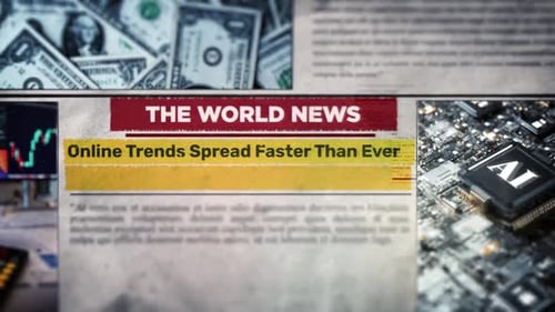 Online-Trends verbreiten sich schneller als je zuvor