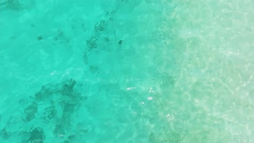 Sea Water Surface in Lagoon