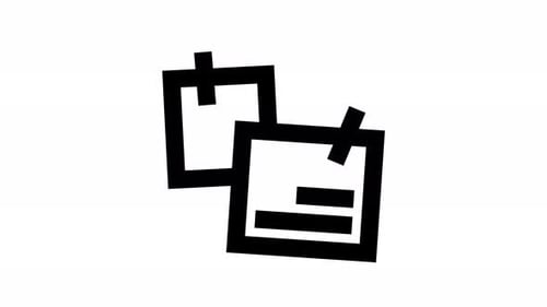 Animation des Moodboard-Liniensymbols
