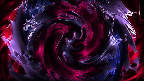 Mystical Liquid Glass Abstract Moving Liquid | Visual Illusions and Moving Waves