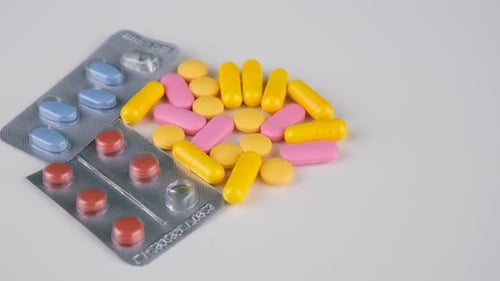 Pillen, medizinische Tabletten