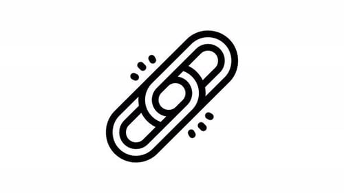 Animated Modern Link Icon for Connectivity and Web Design