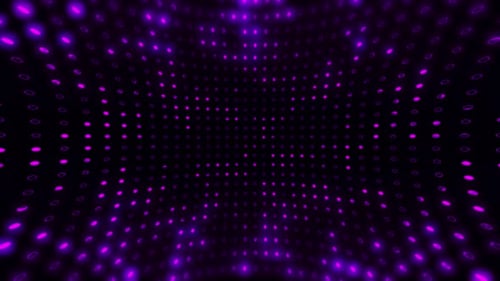 3d Purple digital dots background