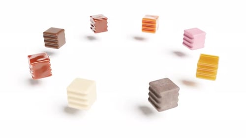 Sweet Candy Box Chocolate Ice Cream Honey Jam Intro Able to Loop Endless
