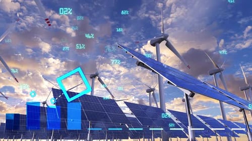 Financial Indexes on a Background of the Alternative and Renewable Energy Farm