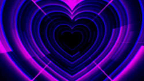 Abstract Blue Animated Background Video