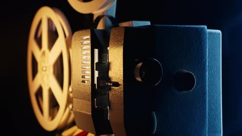 Obsolete Film Projector Retro Home Theatre Entertainment Nostalgia Memories