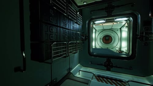 View From Cockpit International Space Station