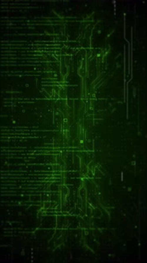 Data technology Big data visualization Flow code Matrix Flow background Cyberpunk, cybersecurity. Cy