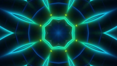 Animated Light Burst Background