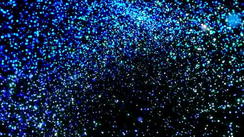 Abstract Colorful Particle Wave Flow Background Loop V4