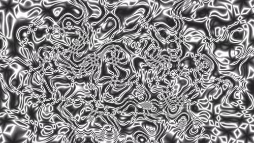 Abstract wavy liquid