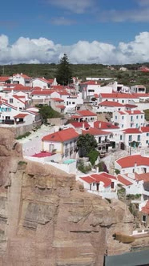 Azenhas do Mar Portugal Vertical Video