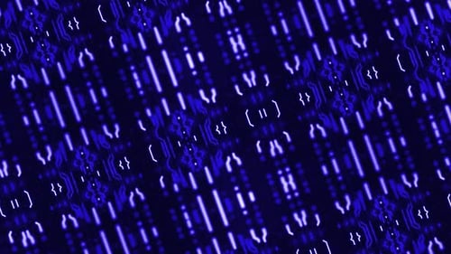 Abstract Wires and Dots Grid Background