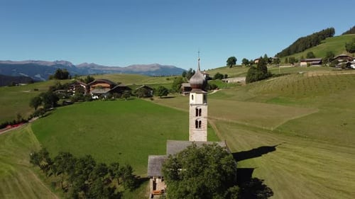 St Valentin Chapel Church in South Tyrol, Italy