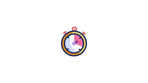 Stopwatch Animated Icon