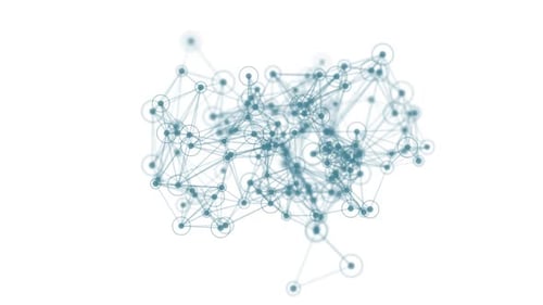 Abstract Technology Network Connections Background Loop