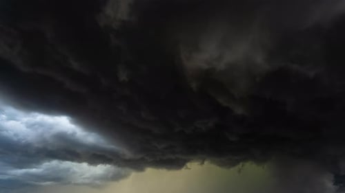 Storm Clouds Billowing Across the Sky