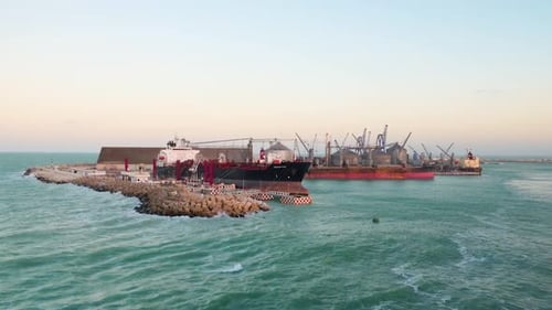 Station de ravitaillement pour navires dans le golfe du Mexique