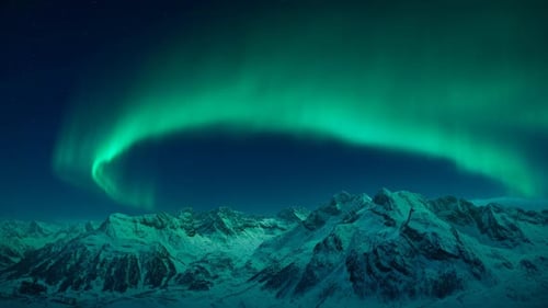 Emerald Aurora Lights