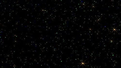 Bunte, besonders glitzernde Hintergrundschleife
