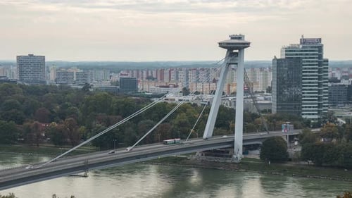 SNP bridge in Bratislava