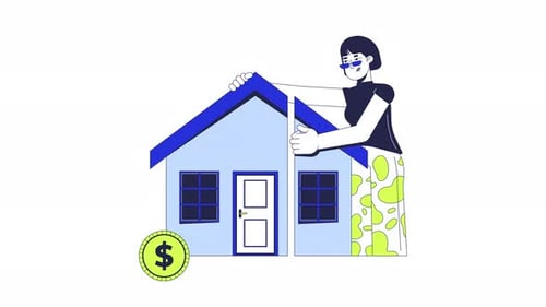 Animation 2D sur la fiscalité immobilière