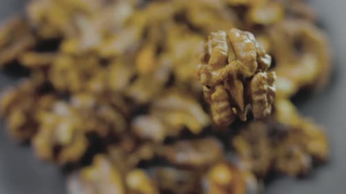 The Walnut Floats in the Air