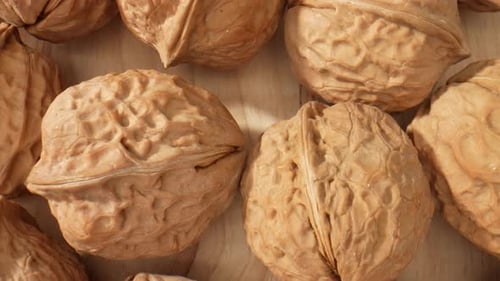Walnuts in stunning macro close-ups