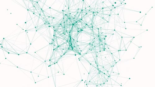 Abstrakter digitaler Plexus-Hintergrund und Linienpunkte, Netzwerkverbindung, Wissenschaft und Technologie. 5179