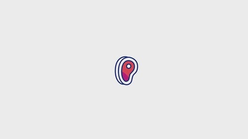 Steak Animated Icon