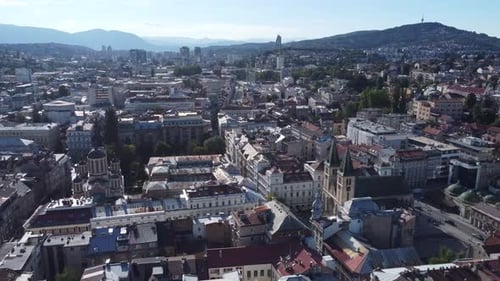 Sacred Heart Cathedral In Bashcharshia, Sarajevo, Bosnia