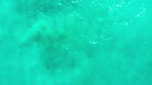 Turquoise sea water
