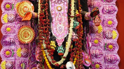 Diwali is one of the biggest festival in India, Kali, one of the deities of Hindus, is worshiped in