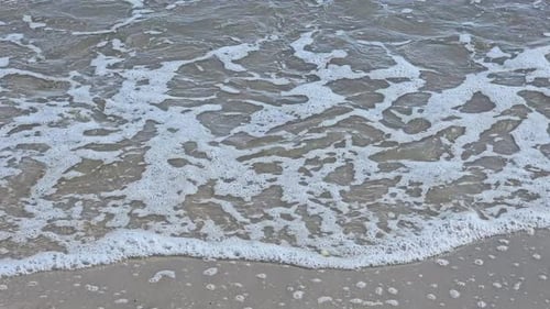 Breiter Sandstrand an der Nordsee